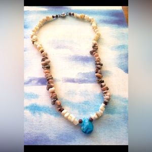 Handcrafted Stone Necklace